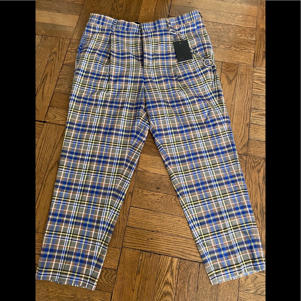 Plaid pants